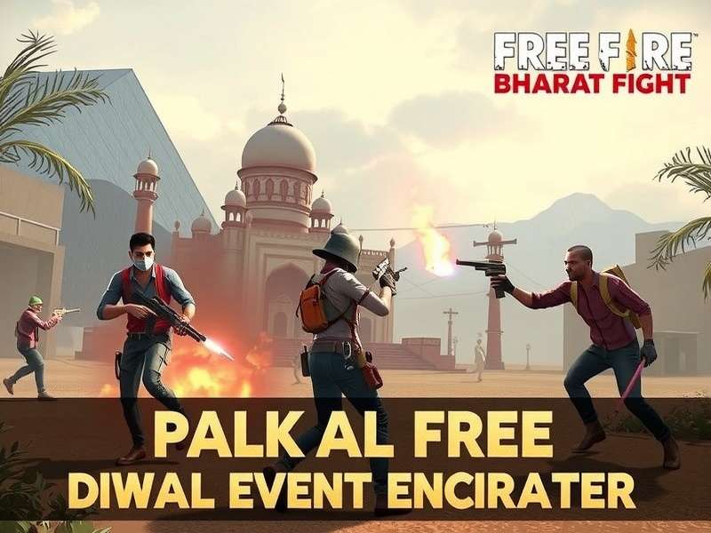 Free Fire Bharat Fight gameplay screenshot